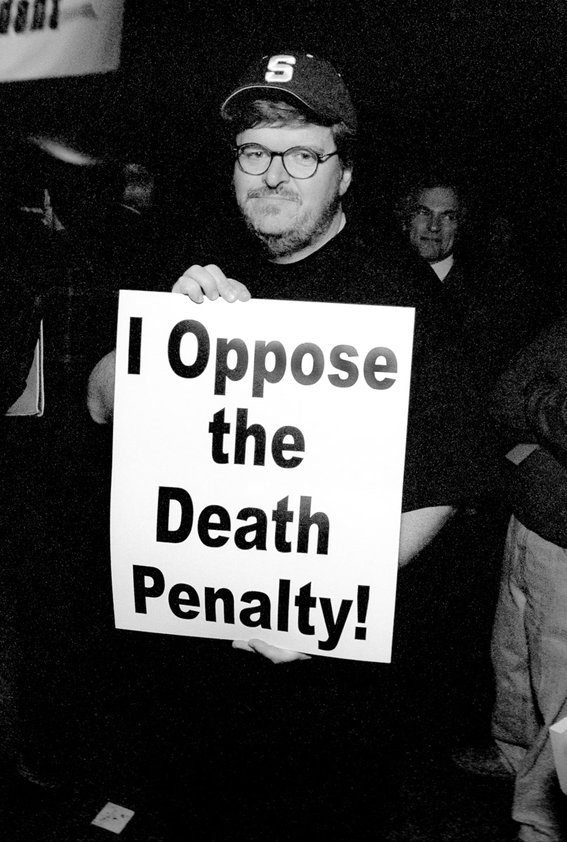 Michael Moore opposes the death penalty and executions